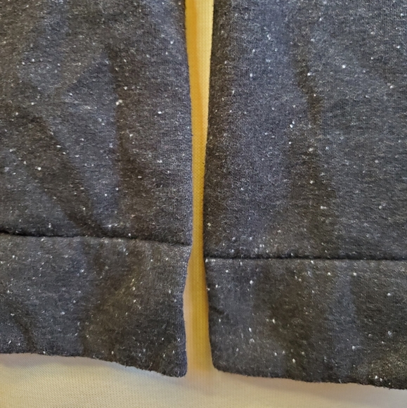 LOFT Petites Black White Speckles Open Front Hoodie Sweatshirt Womens Size Small - Picture 13 of 14